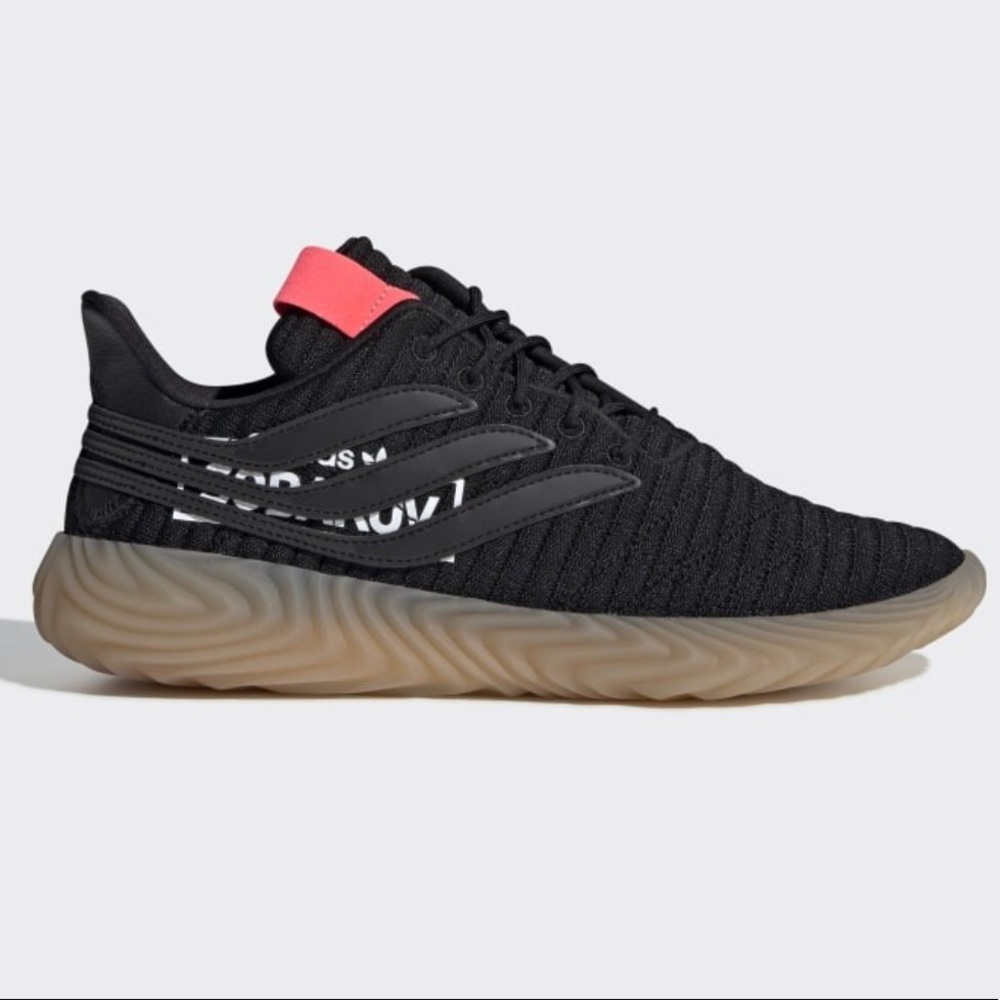 ***SOLD!***Adidas Sabakov black Leather sneakers 9 - Picture 4 of 8